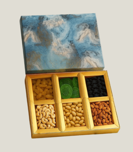 Nutri-Berry Box (50g x 6) – Almonds, Cashews, Raisins, Salted Pistachios, Kiwi & Cranberries